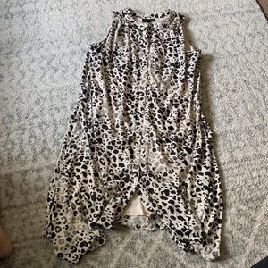 Lane Bryant Blouse Tank Dress